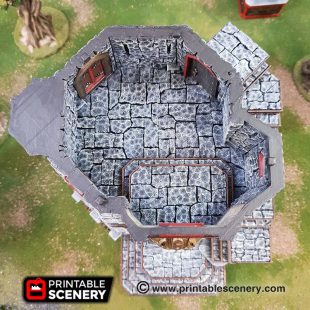 Ironhelm Fortress - Printable Scenery