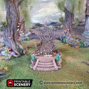 Elven Scenery STL Files - www.printablescenery.com