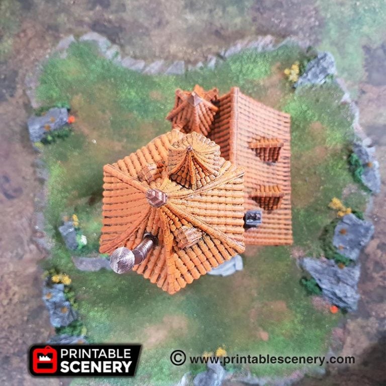 Sorcerer's Tower - Printable Scenery