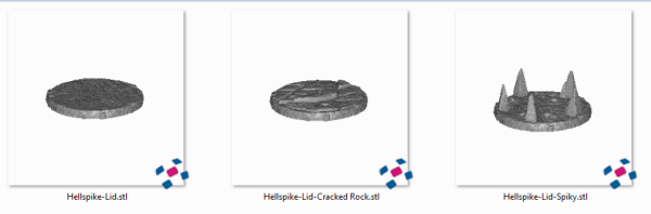 Hellspike - Printable Scenery