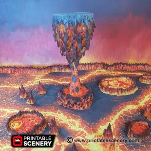Hellspike - Printable Scenery