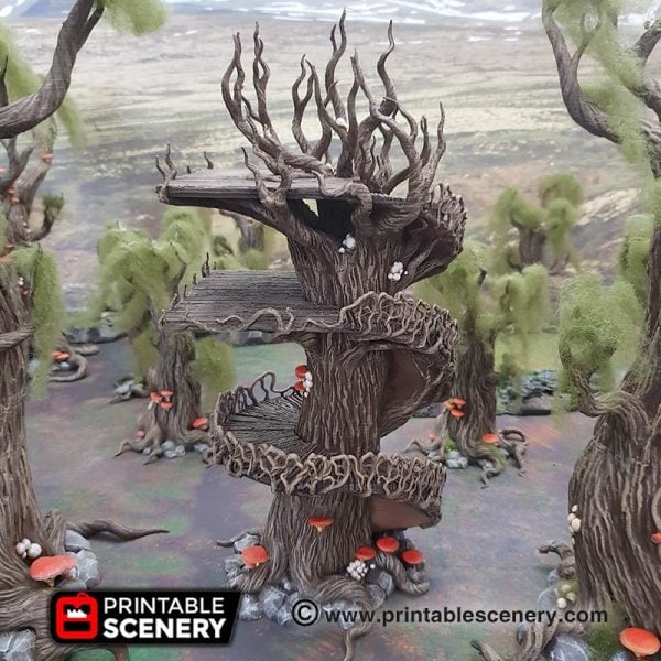 Elves Age of Sigmar Warhammer dungeons dragons pathfinder 3dprint