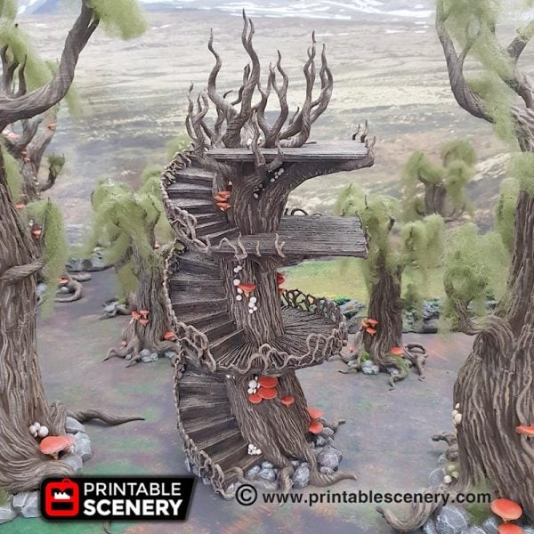 Elves Age of Sigmar Warhammer dungeons dragons pathfinder 3dprint