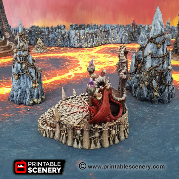 Demon Age of Sigmar Warhammer dungeons dragons pathfinder 3dprint