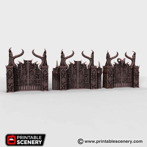 Gates of Doom 3D printable