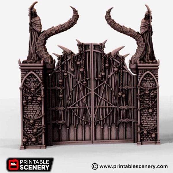 Gates of Doom 3D printable