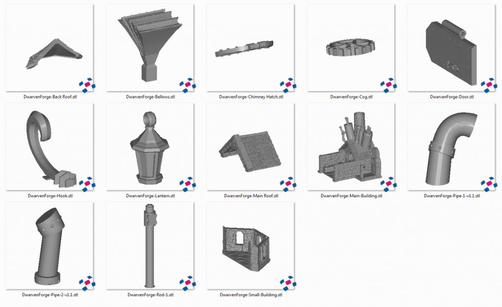 Dwarven Forge - Printable Scenery