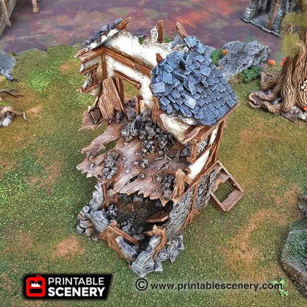 Ruins Frostgrave Mordheim Age of Sigmar Warhammer dungeons dragons pathfinder 3dprint