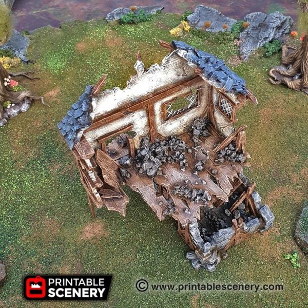 Ruins Frostgrave Mordheim Age of Sigmar Warhammer dungeons dragons pathfinder 3dprint