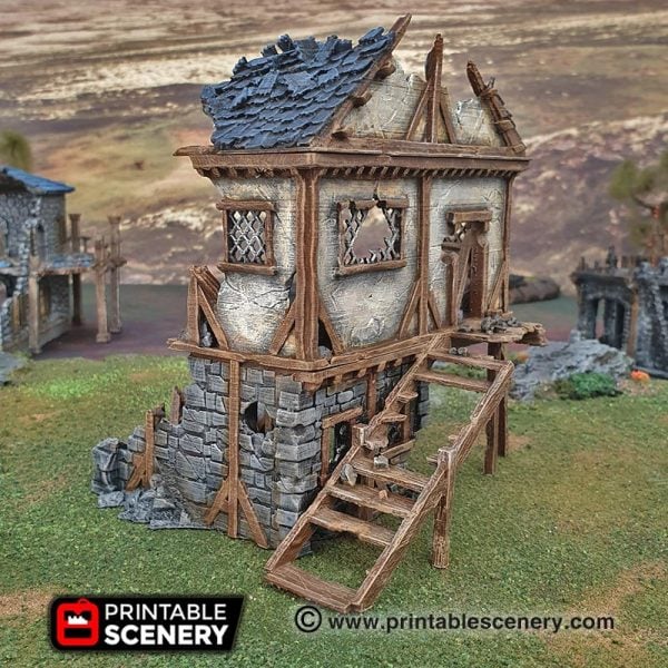 Ruins Frostgrave Mordheim Age of Sigmar Warhammer dungeons dragons pathfinder 3dprint