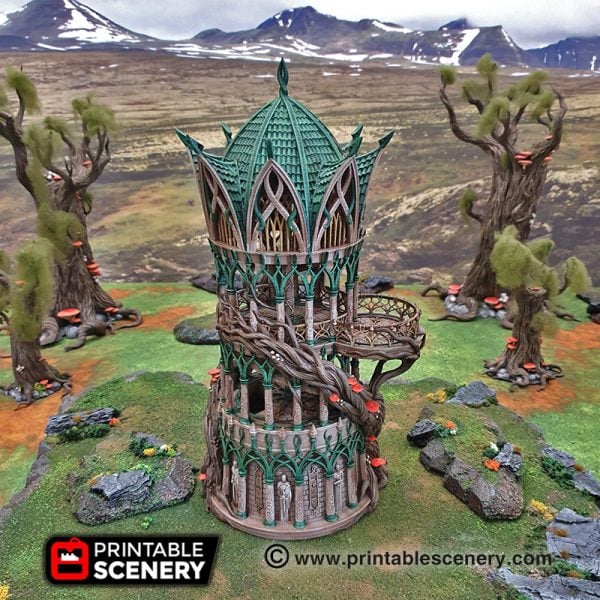 Elves Age of Sigmar Warhammer dungeons dragons pathfinder 3dprint