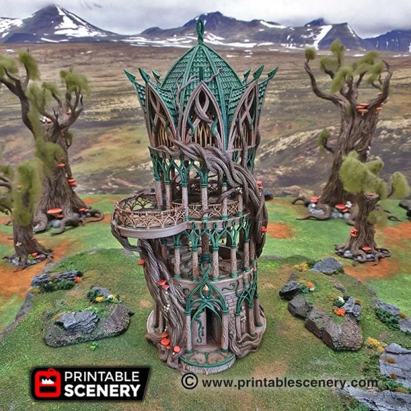 Elves Age of Sigmar Warhammer dungeons dragons pathfinder 3dprint