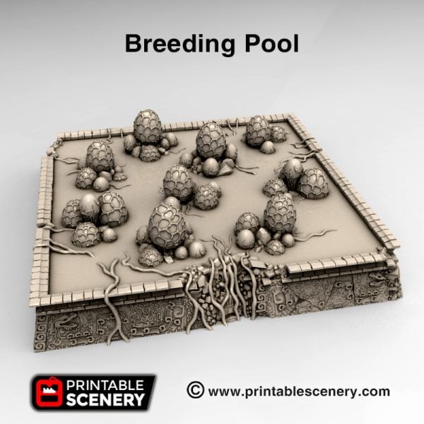 3d print Breeding pool pyramid New Eden Aliens