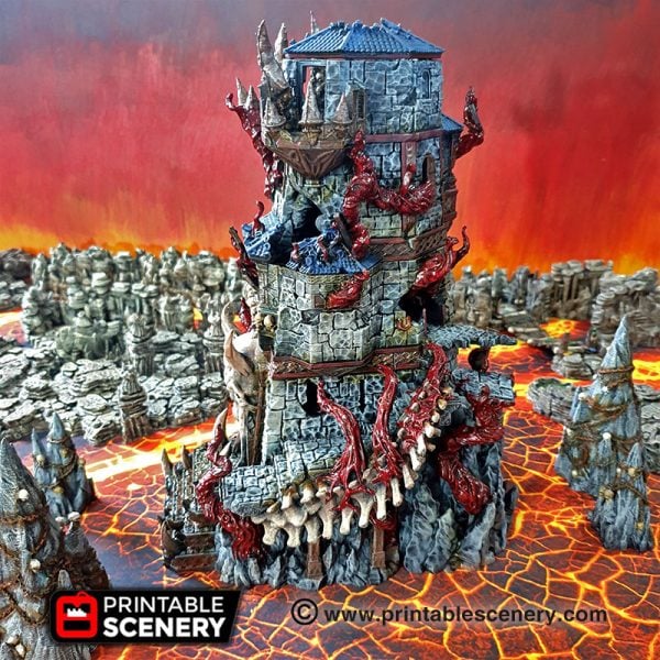 Demon Age of Sigmar Warhammer dungeons dragons pathfinder 3dprint