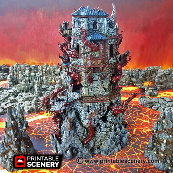 Demon Age of Sigmar Warhammer dungeons dragons pathfinder 3dprint