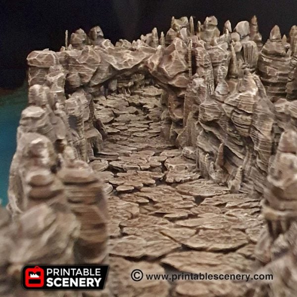 Goblin Grotto Cavern Freeform Dungeons and Dragons RPG 3Dprinted