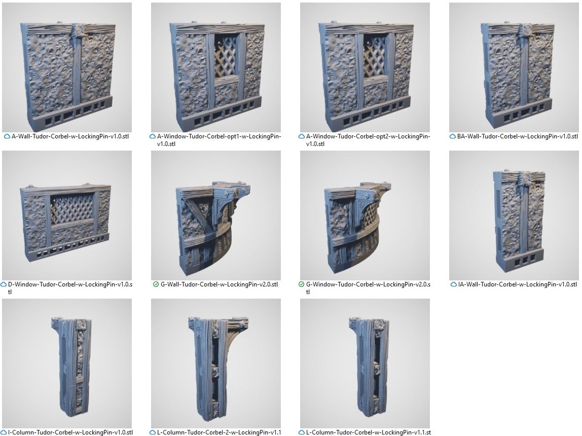 Top Locking variations Reference