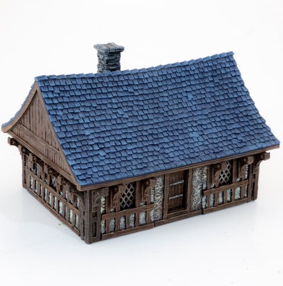 3D printed and painted Clorehaven Homestead