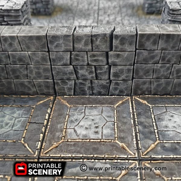 Rampage Dungeons and Dragons RPG 3Dprinted Crypts