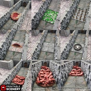 Deadly Trap Floors 3d print file