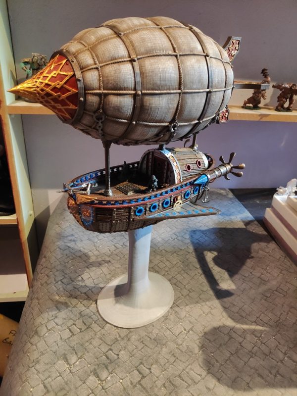 Dwarven Airship - Printable Scenery