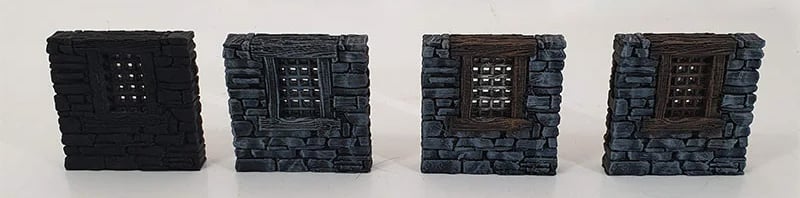 Painting steps for the Clorehaven stone