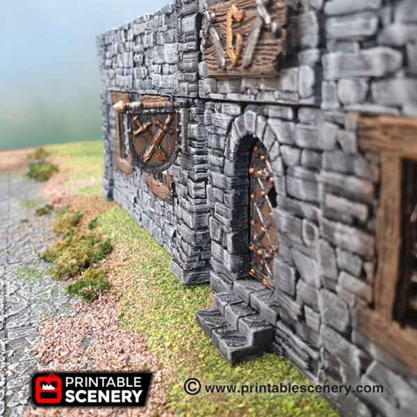 Clorehaven Dungeons and Dragons RPG 3Dprinted City