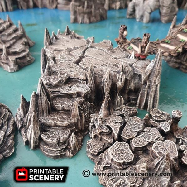 Goblin Grotto Cavern Freeform Dungeons and Dragons RPG 3Dprinted