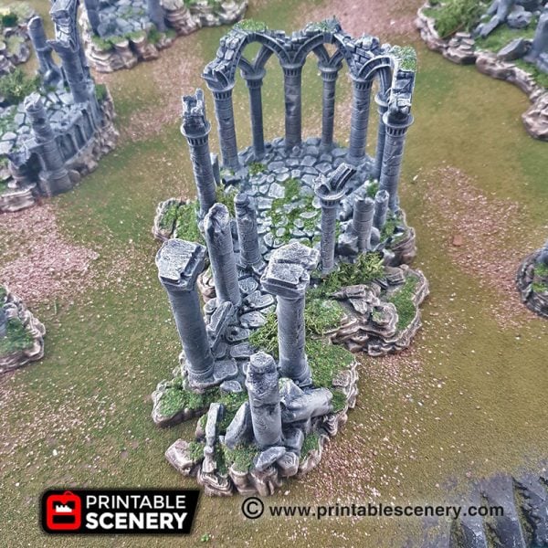 Goblin Grotto Cavern Ruins Freeform Dungeons and Dragons RPG 3Dprinted