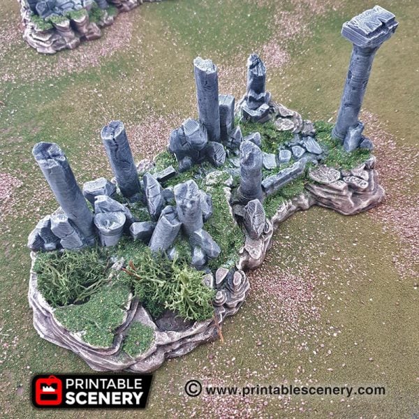 Goblin Grotto Cavern Ruins Freeform Dungeons and Dragons RPG 3Dprinted