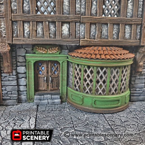 3D Printed Dungeons And Dragons Shop Front Bakery