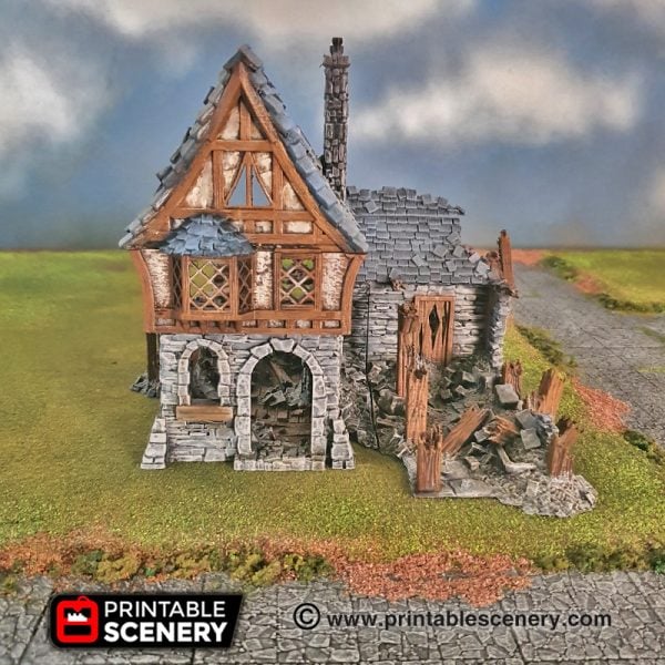 Ruins Frostgrave Mordheim Age of Sigmar Warhammer dungeons dragons pathfinder 3dprint