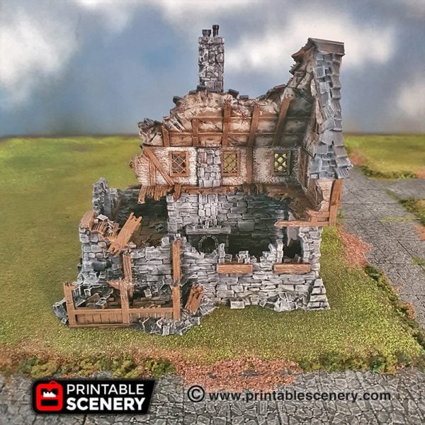 Ruins Frostgrave Mordheim Age of Sigmar Warhammer dungeons dragons pathfinder 3dprint