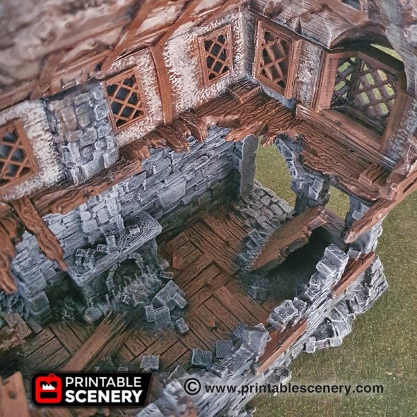 Ruins Frostgrave Mordheim Age of Sigmar Warhammer dungeons dragons pathfinder 3dprint