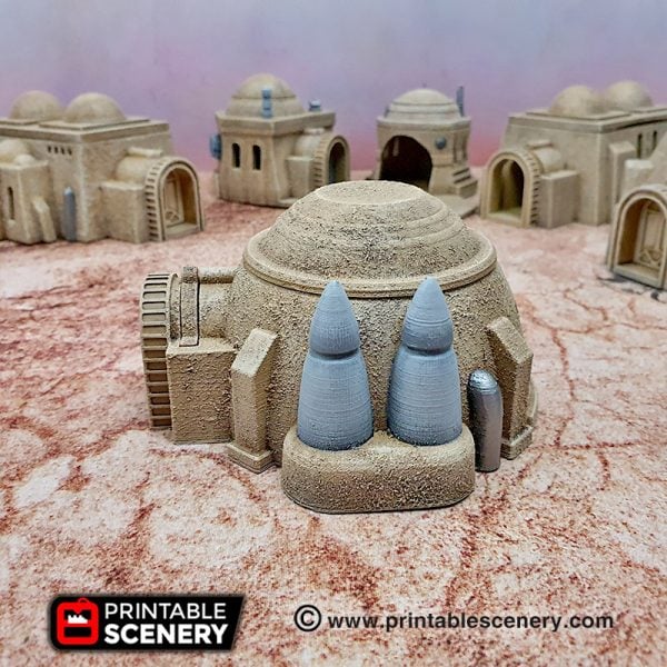 Adobe Sci-fi Settlement Star Wars Legion