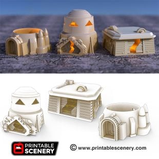 Sci-Fi Settlement II Bundle