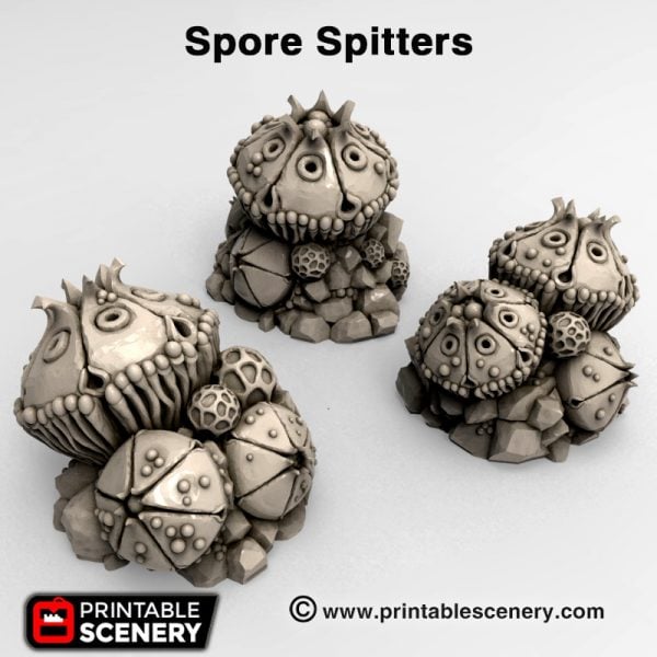 3d print Spore Spitters