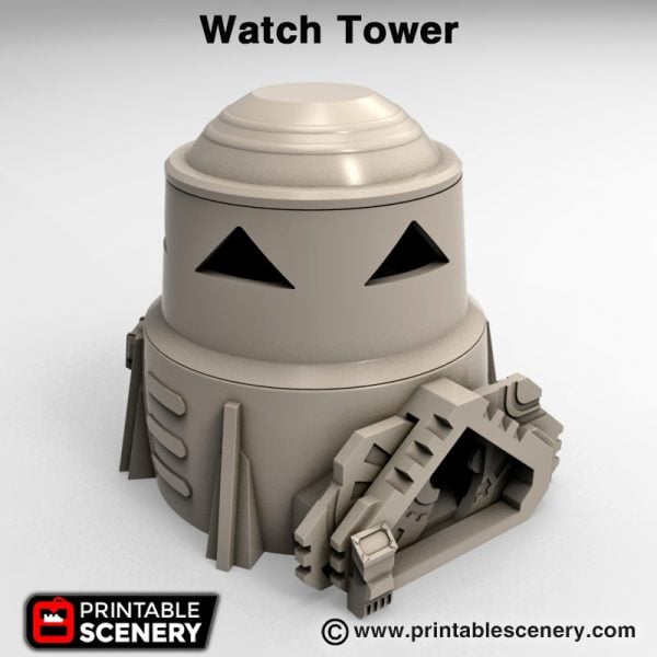 3d print Watch Tower star wars