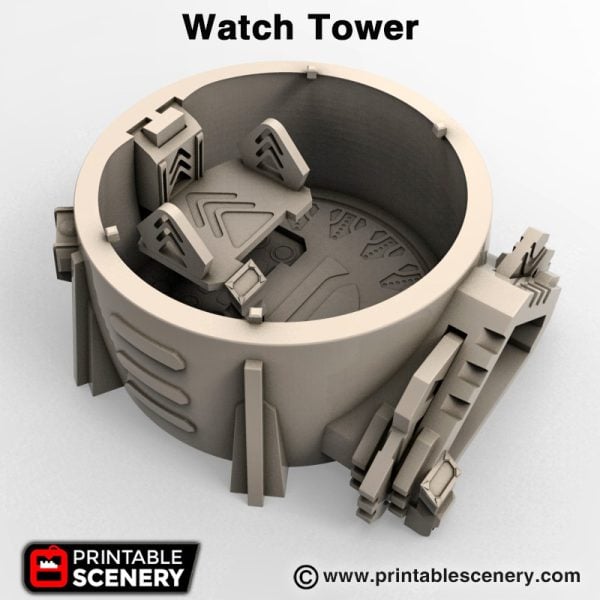 3d print Watch Tower star wars