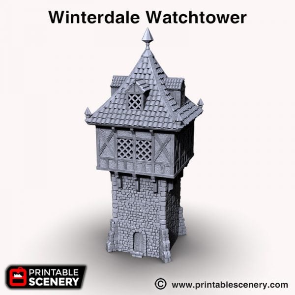 Winterdale 3d print Watchtower