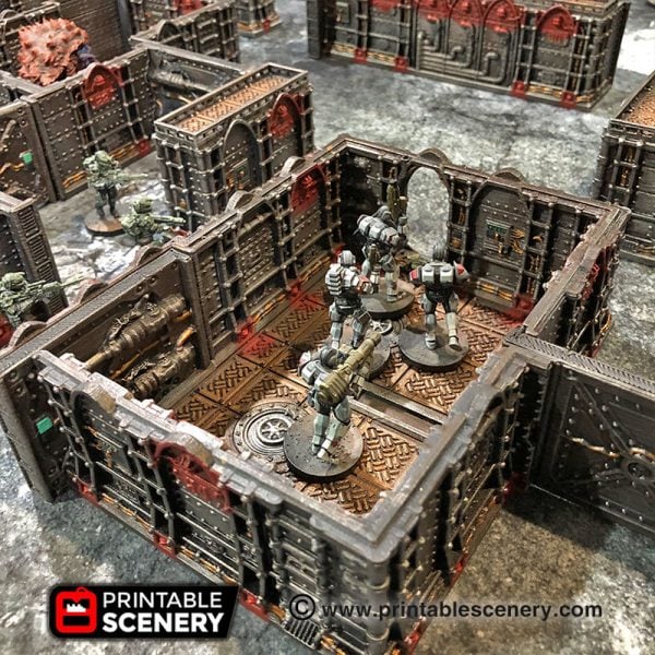 3d Printable sci-fi 40k infinity Kill team dead zone