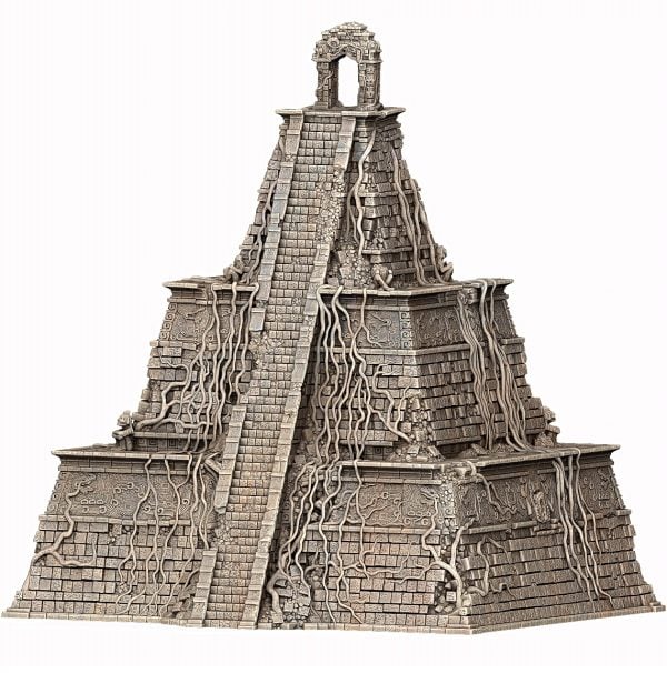 Ruin Aspect of the gods 3d print Aztec pyramid