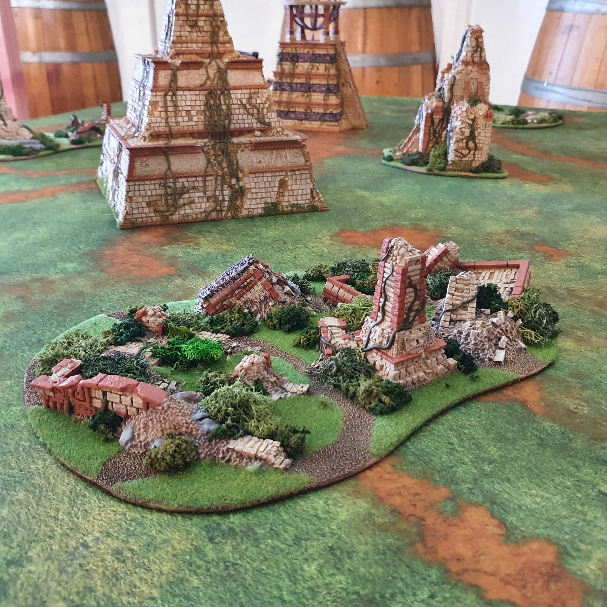 Pyramid Of New Eden Fantasy Terrain New Eden Jungle Terrain DND AoS 