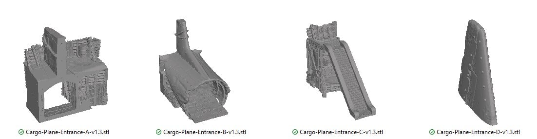 Cargo Plane Entrance Reference