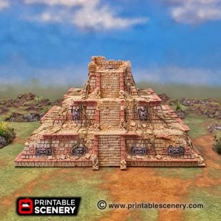 3d printed Serpahon Lizardmen Mayan Aztec