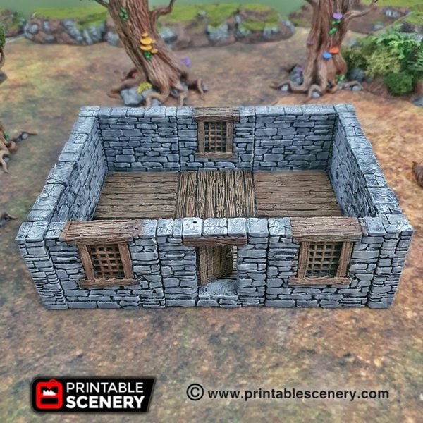3d printed Openlock Clorehaven dungeons and dragons