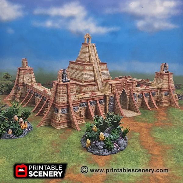 3d printed Serpahon Lizardmen Mayan Aztec