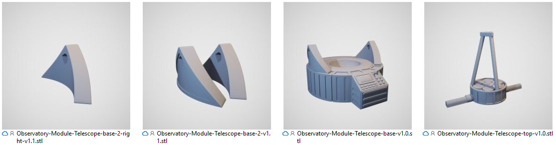 Observatory Module Expansion STL