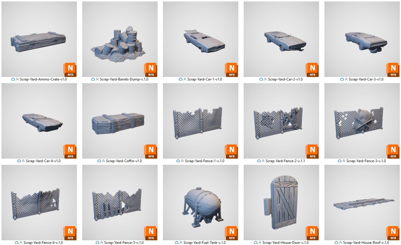 Scrap Yard 3d printable