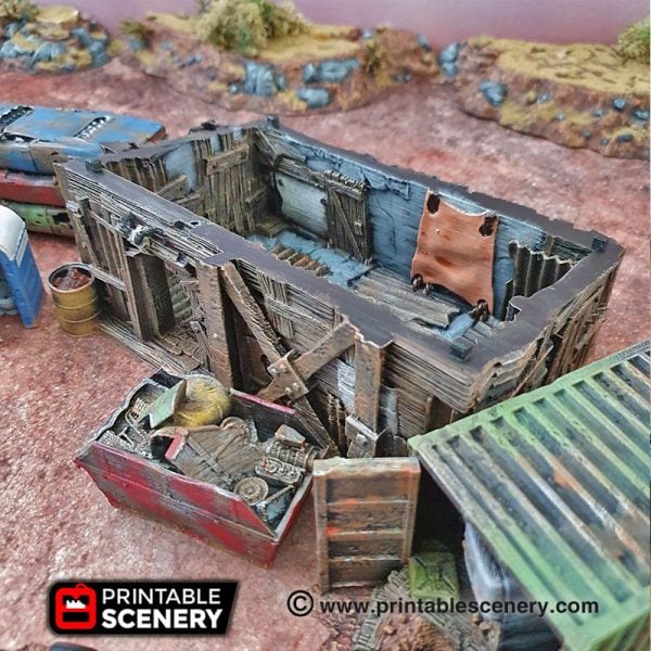 3d Printed Gaslands Fallout Post-Apocalypse